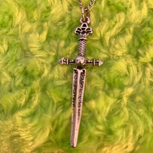 Leather fairy tale necklace - Picture 5 of 8